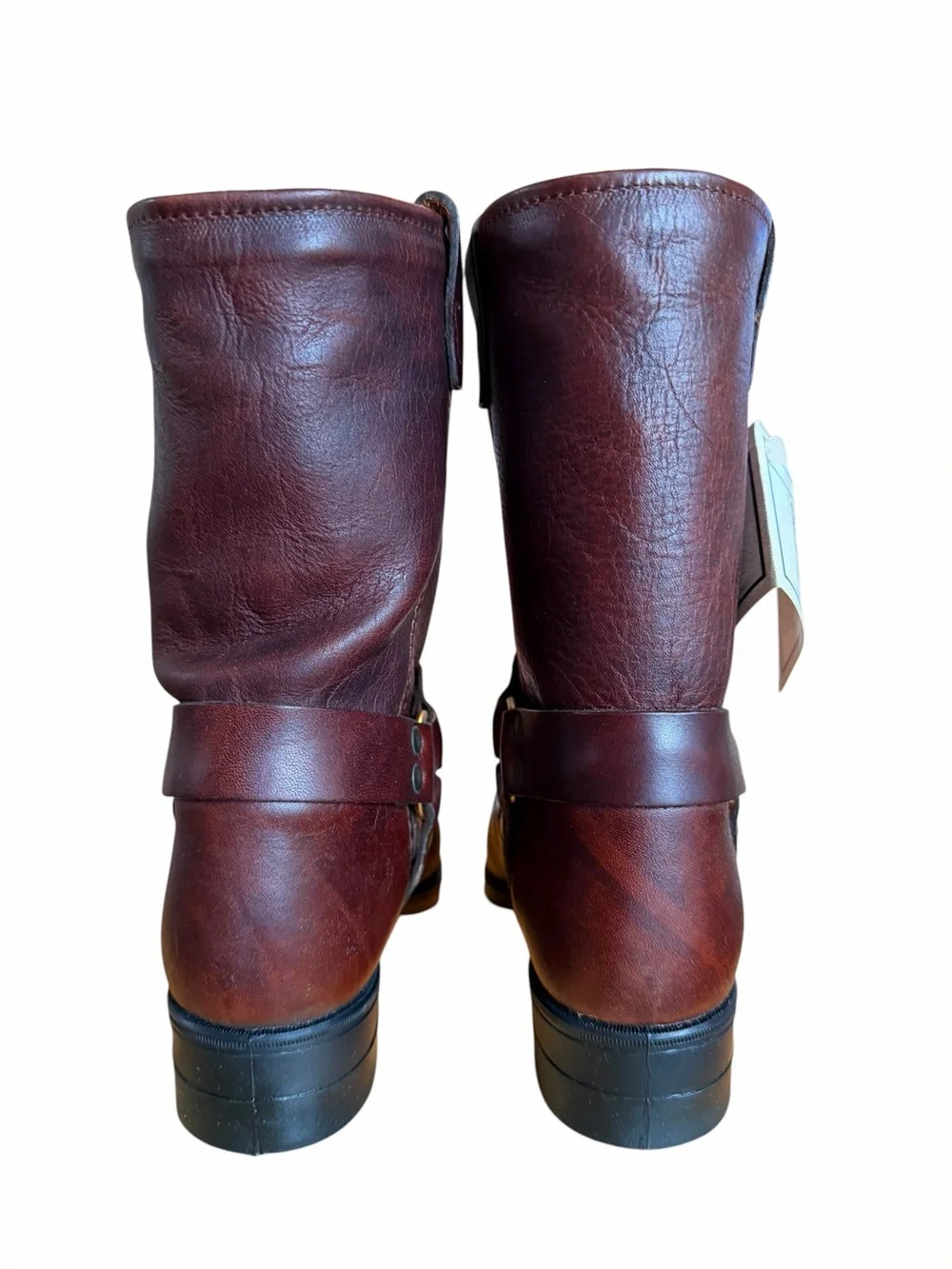 Frye NEW Youth Vintage Small Frye Pull On Harness Boots Size 1.5 #267058